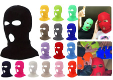 Balaclava 3 Hole Thermal Knitted Ski Mask Motorcycle Full Face Neck Warmer Under
