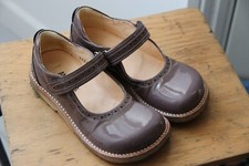 Angulus Girls' Mary Jane Style Patent Leather Shoes Size EU 28