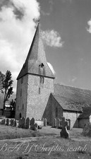 Old B/W Photo Negative Bury