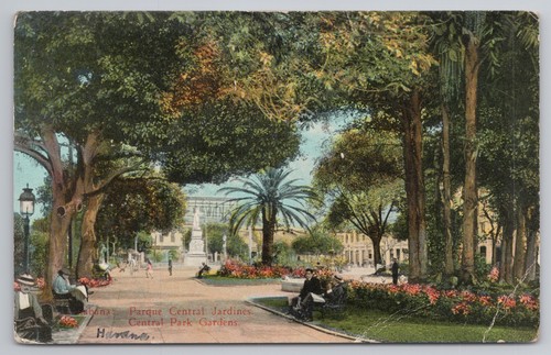 Habana parque central jardines - habana,