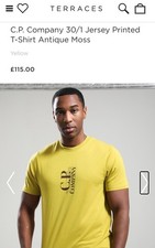 CP Company Jersey Logo Tshirt