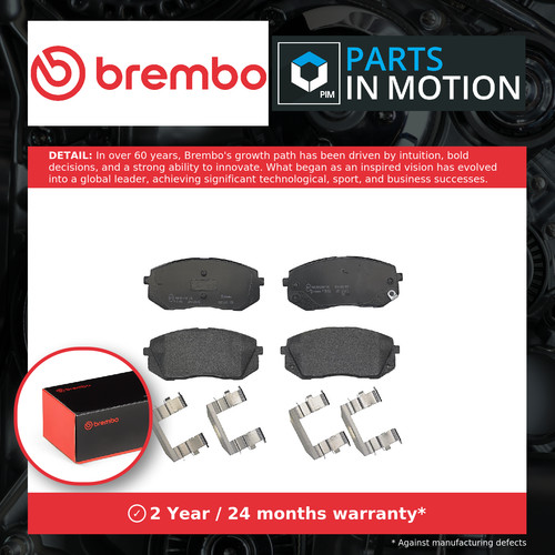 Brake pads set front - front, p30056