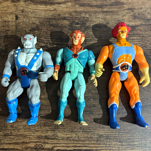 Thundercats vintage 3pc mixed - thundercats,
