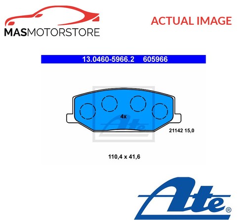 Brake pads set - pads, braking