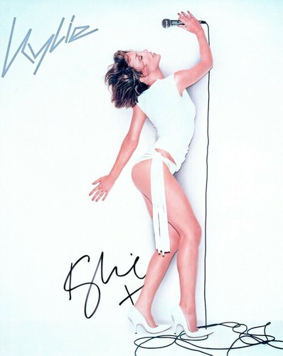 Kylie minogue autographed - kylie,