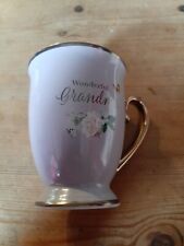 Mug Grandma Floral Creamic Footed Mug By Century House 