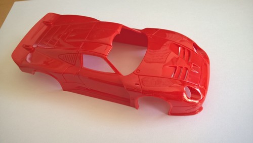 Scalextric porsche gt1 red - scalextric,