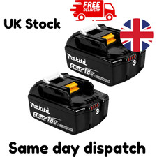 2 X Genuine Makita BL1850 18V