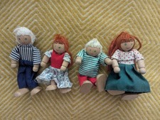 Wooden Doll Family Figures