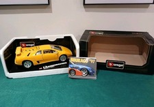 Bburago Burago Lamborghini  Diablo 1990 Rare Yellow 1:18 Scale