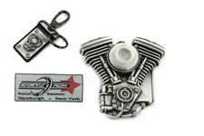 V-Twin Mens Evo Engine Buckle