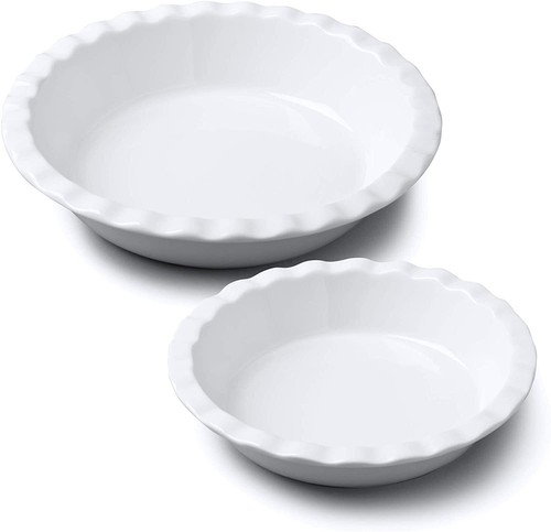 Crinkle rim pie - rim, dish,