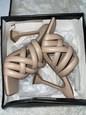 Ego lovey nude strappy heels