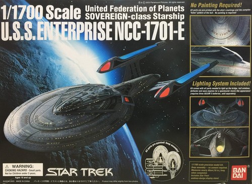 Bandai star trek uss - bandai,