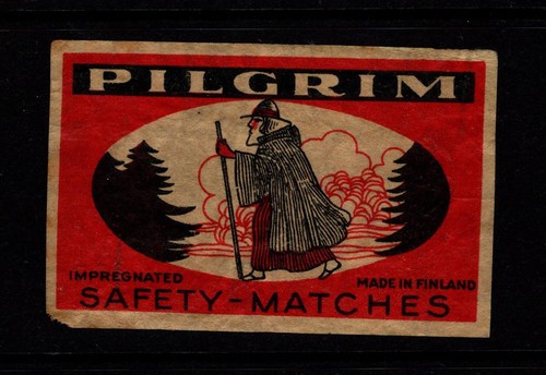 Matchbox label finland - label,