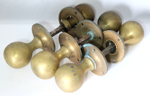Pairs round antique heavy - pairs,