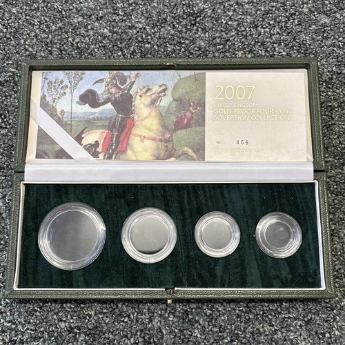 2007 royal mint four coin - royal,