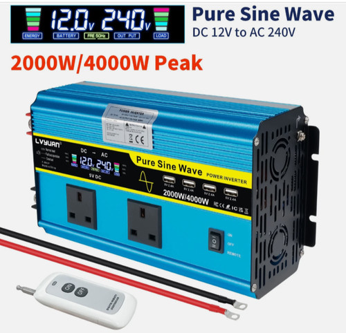 3000w 10000w peak - pure, sine