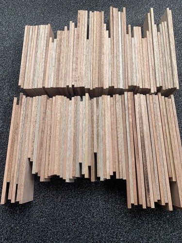 100 meranti offcuts planed