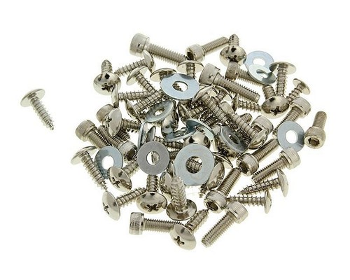 Chrome trim bolt kit for - chrome,