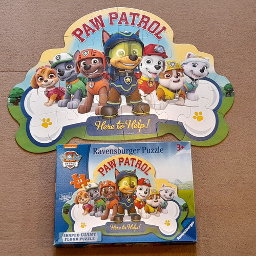 Paw patrol floor jigsaw puzzle - patrol,