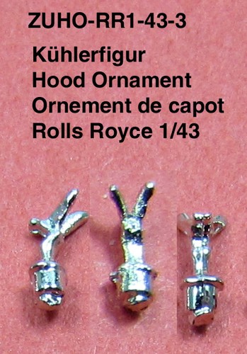 Hood ornament nickel - hood, plated