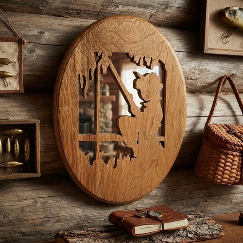 Vintage handcrafted wooden - vintage,