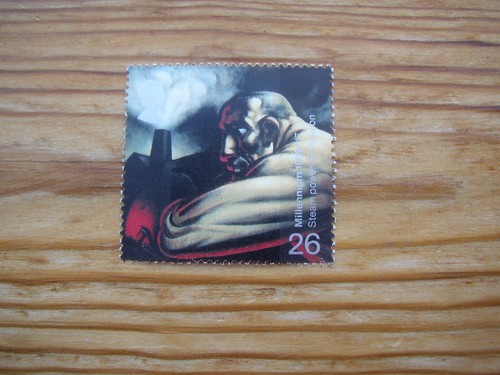 26p stamp peter howson - 26p,