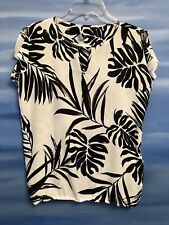 Debenhams Collection Ladies Top Size size ladies Short DEBENHAMS Black White TOP