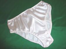 IVORY shiny SATIN panties
