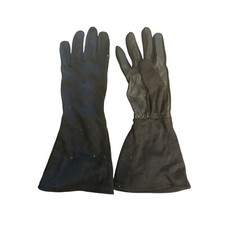 Nomex Knit Leather Grain Gloves Tactical Ex Police Fire Resistant Retardant Work
