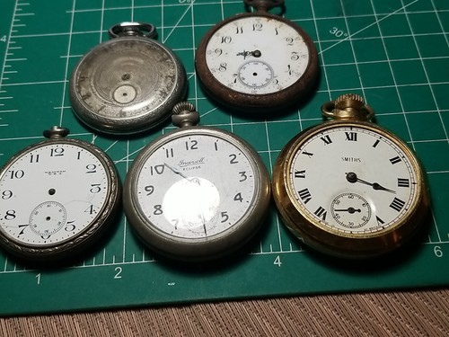 Vintage pocket watch lot - pocket,