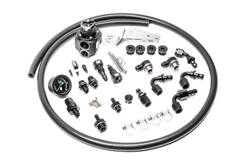 Fuel rail plumbing kit - rail, for