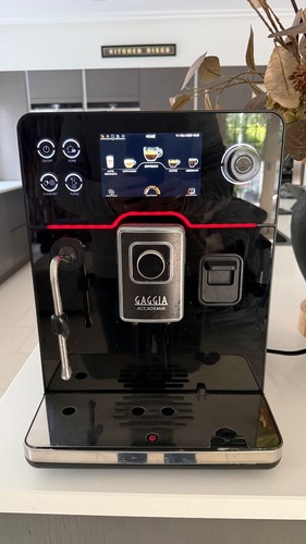 Gaggia accademia glass black - accademia,