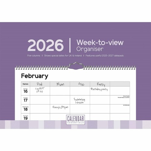 Essential week view - essential, a4