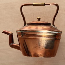 Vintage copper kettle with - copper,