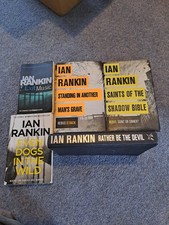 5 X IAN RANKIN REBUS BOOKS -