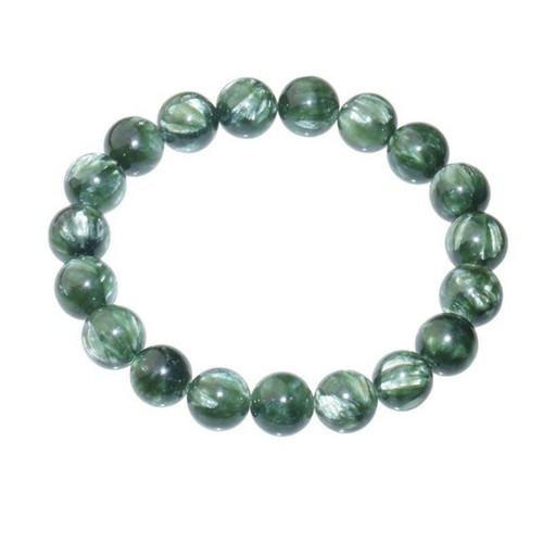 Natural green seraphinite - natural,