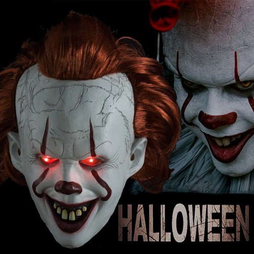 Pennywise mask latex horror - pennywise, mask,latex