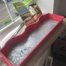 Vintage 18” Concrete Screen Decorative Block Edging Mould