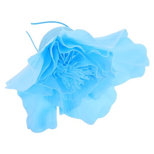 Large flower fascinator - fascinator, hat