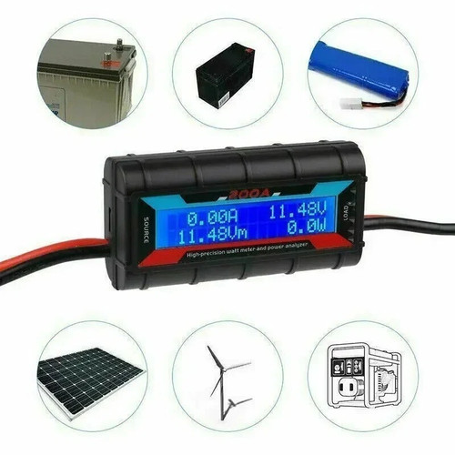 200a lcd digital - meter, rc