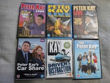 6x Peter Kay DVD Bundle Collection With a Signed Copy Inc Car Share & Stand Up