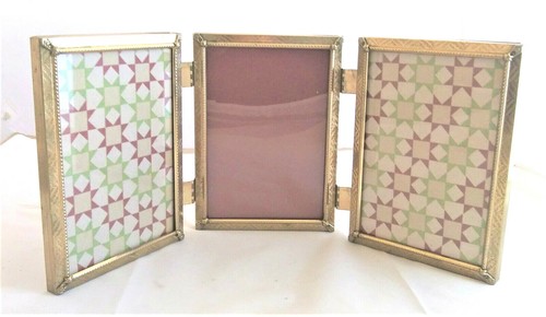 Vintage mcm metal triple - mcm,