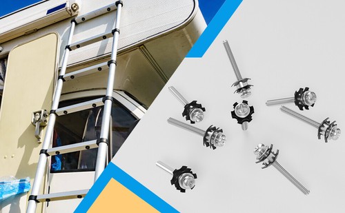 Ladder repair nuts - 8x,