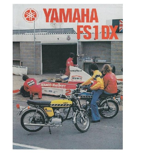Yamaha fs1e retro metal - yamaha, sign