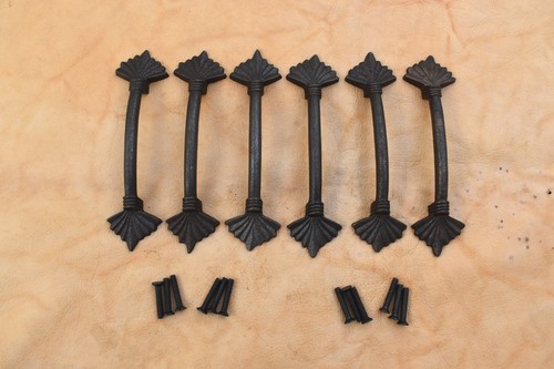 Vintage style door gate - , handle