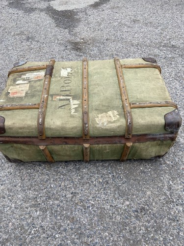 Antique canvas and - canvas,