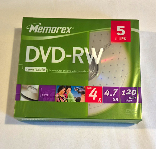 Memorex dvd rewritable - rewritable, disc