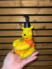 Disney Winnie The Pooh Yellow Orange Soap Dispenser Bathroom Decor Ornament Cute